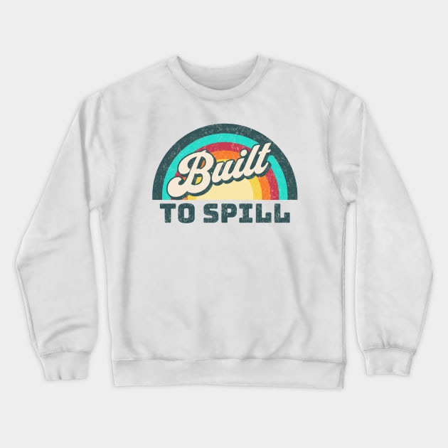 Spill Vintage Crewneck Sweatshirt by Animal Paper Art